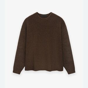 ESSENTIALS
Waffle Crewneck Sweater
